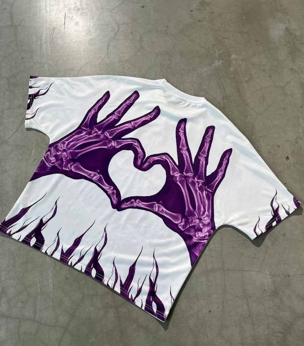 Y2K Inspired Gothic Graphic Tee