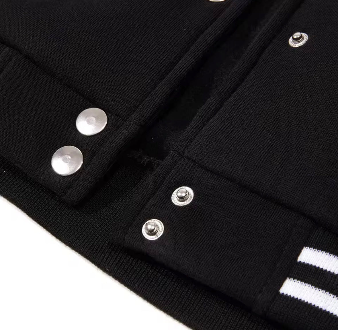 Men's Black Vintage “New York” Varsity Jacket